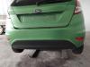 Ford Fiesta JA8 orig Stoßfänger Stoßstange hinten BJ2016 frostweiß-grün foliert