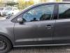 VW Polo 6R original Tür vorn links LD7R Peppergreymetallic 5-Türer Rohbau Bj.2010