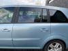 Opel Zafira B original Tür hinten links Z21Y Eisbergblaumetallic BJ09