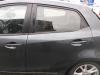 Mazda 2 DE original Tür hinten links Graumetallic Rohbau Bj.2009