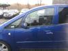 Mitsubishi Colt Z30 original Tür vorn links Blaumetallic 08H 5-Türer Rohbau Bj.2006