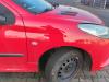 Peugeot 206+ original Kotflügel vorn rechts KKN Rot Aden Bj.2009