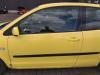 VW Polo 9N1 original Tür vorn links LD1B Yellow 3-Türer Rohbau Bj.2002