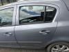 Opel Corsa D original Tür hinten links Z163 Lichtsilber Rohbau Bj.2007