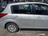 Nissan Tiida original Tür hinten rechts K23 Brilliant Silver Metallic Rohbau Bj.2009