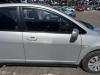 Nissan Tiida original Tür vorn rechts K23 Brilliant Silver Metallic Rohbau Bj.2009