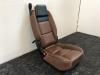 Peugeot 307 SW 3E Einzelsitz hinten mitte Leder braun Roland Garros