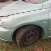 Peugeot 307 3E 3F Kotflügel Fender vorn links Kratzer Grun Idaho