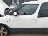 Skoda Roomster Scout 5J Tür vorn links Fahrertür Autotür LF9E candyweiss Rohbau