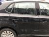 VW Polo 6R Tür hinten rechts Fondtür Rohbau LC9X Deepblack Hintertür