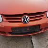 VW Golf V 5 1K Grill Kühlergrill Frontgrill mit Logo LA2W Copper Orange Met