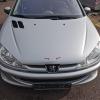 Peugeot 206SW Motorhaube haube Klappe Bonnet vorn EZR Gris Aluminium Met Delle