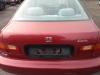 Honda Civic Vorn 5 Limousine orig Heckklappe R72P Torino Red Pearl Bj 1992