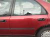 Honda Civic Vorn 5 Limousine orig Tür hinten links R72P Torino Red Pearl Bj 1992