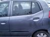 Hyundai i10 orig Tür hinten links ML Oyster grey met Bj 2008