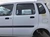 Opel Agila orig Tür hinten links Facelift Y474 Casablancaweiß Bj 2004