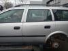 Opel Astra G Caravan orig Tür hinten links Fond Fahrer Z147 Starsilber Bj 2000