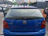 VW Polo IV 5-Türig orig Heckklappe mit Scheibe LW5Z Jazzblue met Bj 2004