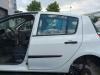 Renault Clio III 3 orig Tür hinten links Fond OV369 Ice white Bj 2007