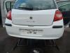 Renault Clio III 3 orig Stoßstange Stossfänger hinten OV369 Ice white Bj 2007