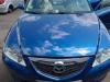 Mazda 6 GG1 orig Motorhaube Deckel Klappe vorn blau met Bj 2005