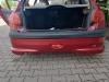 Peugeot 206 original Stoßstange Stossfänger hinten EKQ Luziferrot Bj 2004