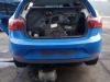 Seat Ibiza 6J original Stoßstange Stossfänger hinten Heck LW5B Galiablau Bj 2008