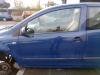 VW Fox original Tür links Fahrer L5M Indienblau Bj 2005