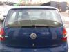 VW Fox original Heckklappe mit Scheibe Deckel hinten L5M Indienblau Bj 2005