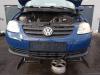 VW Fox original Stoßstange Stossfänger vorn Front L5M Indienblau Bj 2005