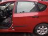 Subaru Impreza III original Tür hinten links Fond C7P Lightning red Bj 2009