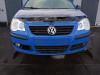 VW Polo 9N3 original Stoßstange Stossfänger vorn / Front Nebelscheinwerfer A5F Summer blue Bj 06