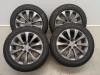 Opel Vectra C orig Alufelgen Satz 6, 5 x 16 ET39 mit Winterreifen 205 / 55R16