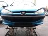 Peugeot 206 original Stoßstange Fänger vorn/Front KNY Tivoliblau Nebelscheinwerfer Bj 2002