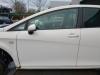 Seat Leon 1P orig Tür vorn links Fahrertür 5-Türig LB9A Weiß Bj 2007