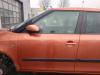 Skoda Fabia 5J orig Tür vorn links Fahrertür LF3H Orange Bj 2009