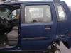 Opel Agila außen original Tür hinten links Fond Y269 Königsblau Bj 2001