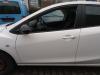 Mazda 2 DE orig Tür vorn links Fahrertür 5-Türig 41K weiß Bj 2013