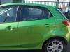 Mazda 2 DE orig Tür hinten links Fahrerseite 36A Grün Bj 2008