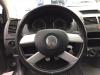 VW Polo 9N1 Fun original 4 Speichen Lederlenkrad ohne Airbag Bj 2004