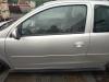 Opel Corsa C 3-Türig Bj 2005 original Tür vorn links Z157 Starsilber Facelift