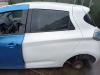 Renault Zoe original Tür hinten links OY369 Arktis Weiss Baujahr 2014