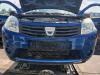 Dacia Sandero 1 BS original Stoßstange Fänger vorn Front Terna Blue Bj 2009 Dacia Sandero 1 BS original Stoßstange Fänger vorn Front Terna Blue Bj 2009